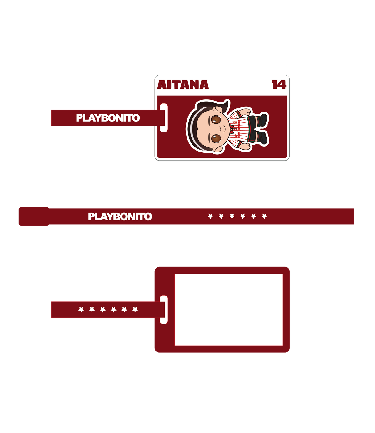 luggage tag TRAVEL Aitana