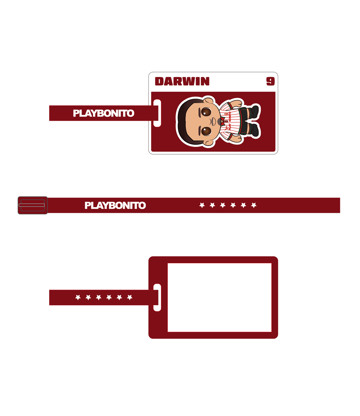 luggage tag TRAVEL Darwin