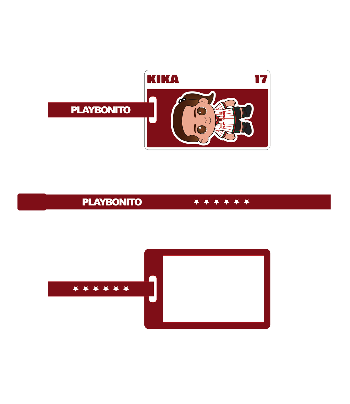 luggage tag TRAVEL Kika
