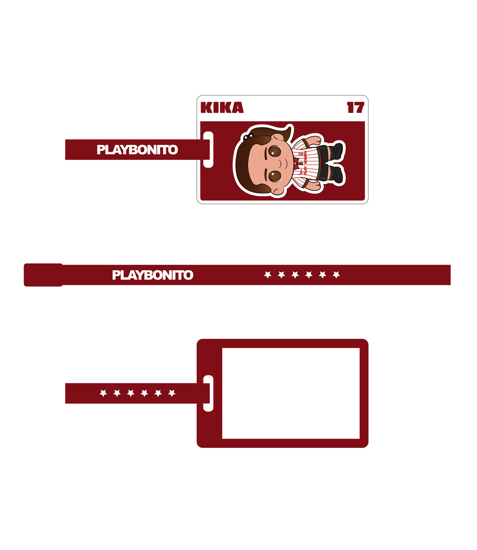 luggage tag TRAVEL Kika