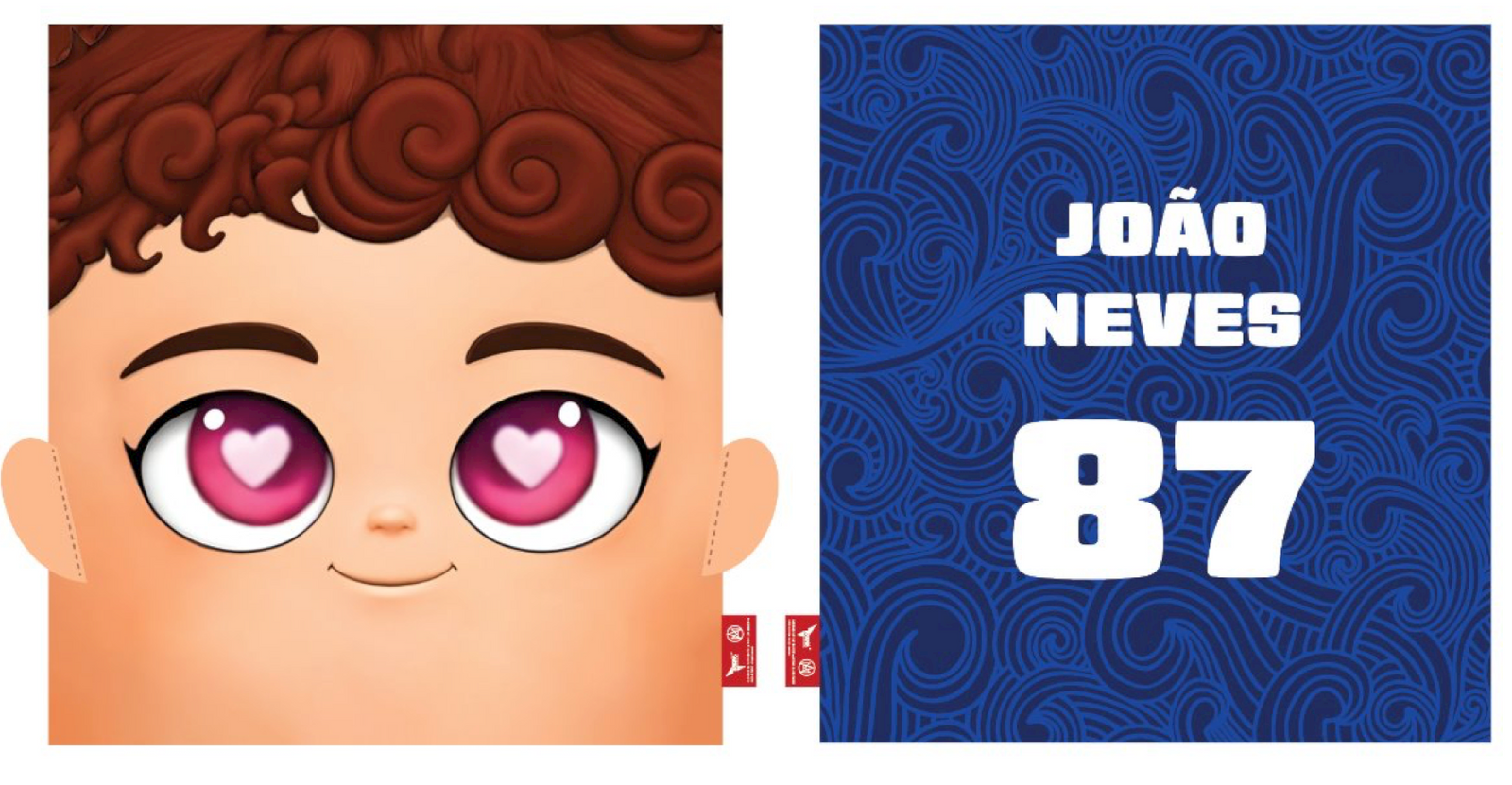 Play Bonito® x Michel & Amazonka - João Neves Pillow