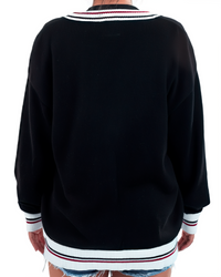 Play Bonito Knit Cardigan - Black