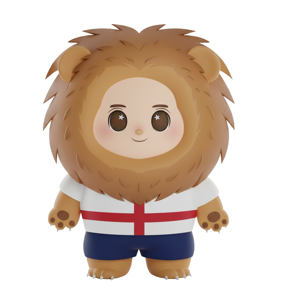 World Cup England Plush Toy