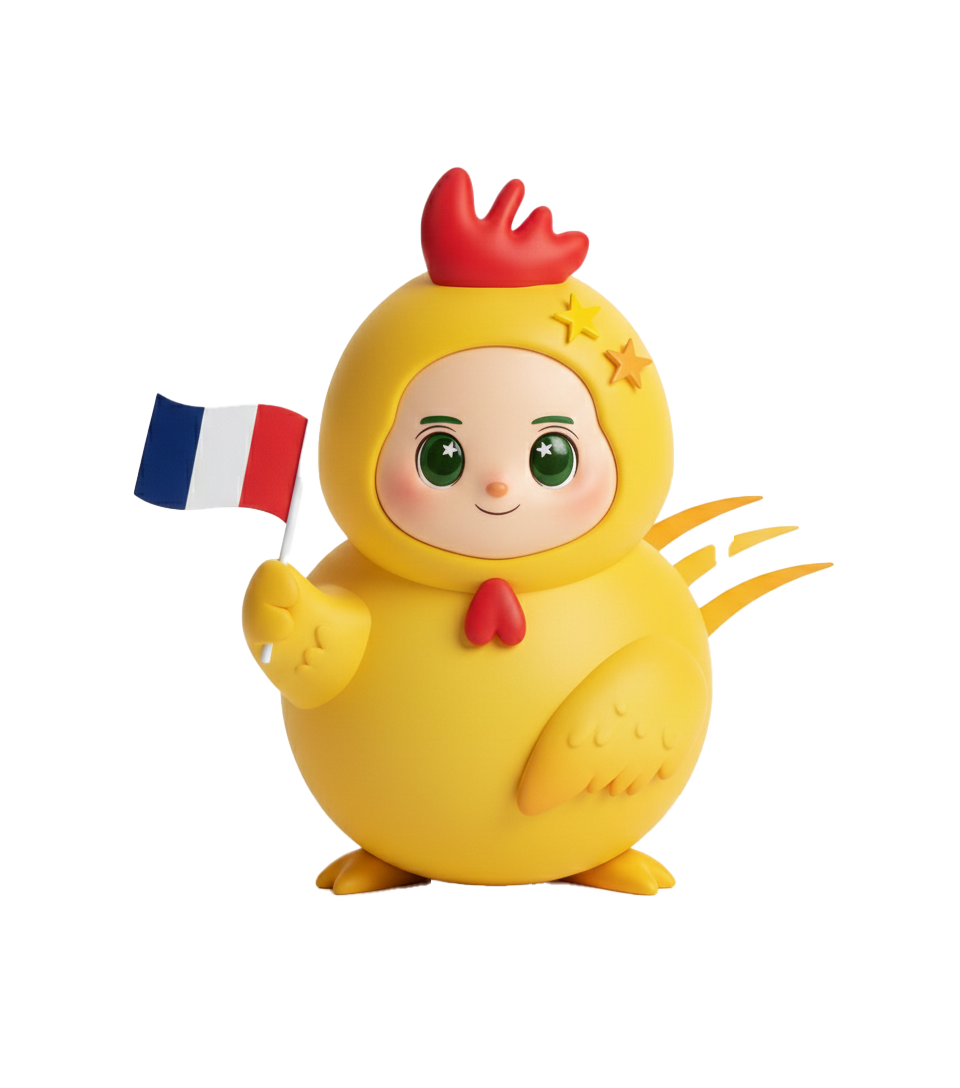 World Cup France Plush Toy