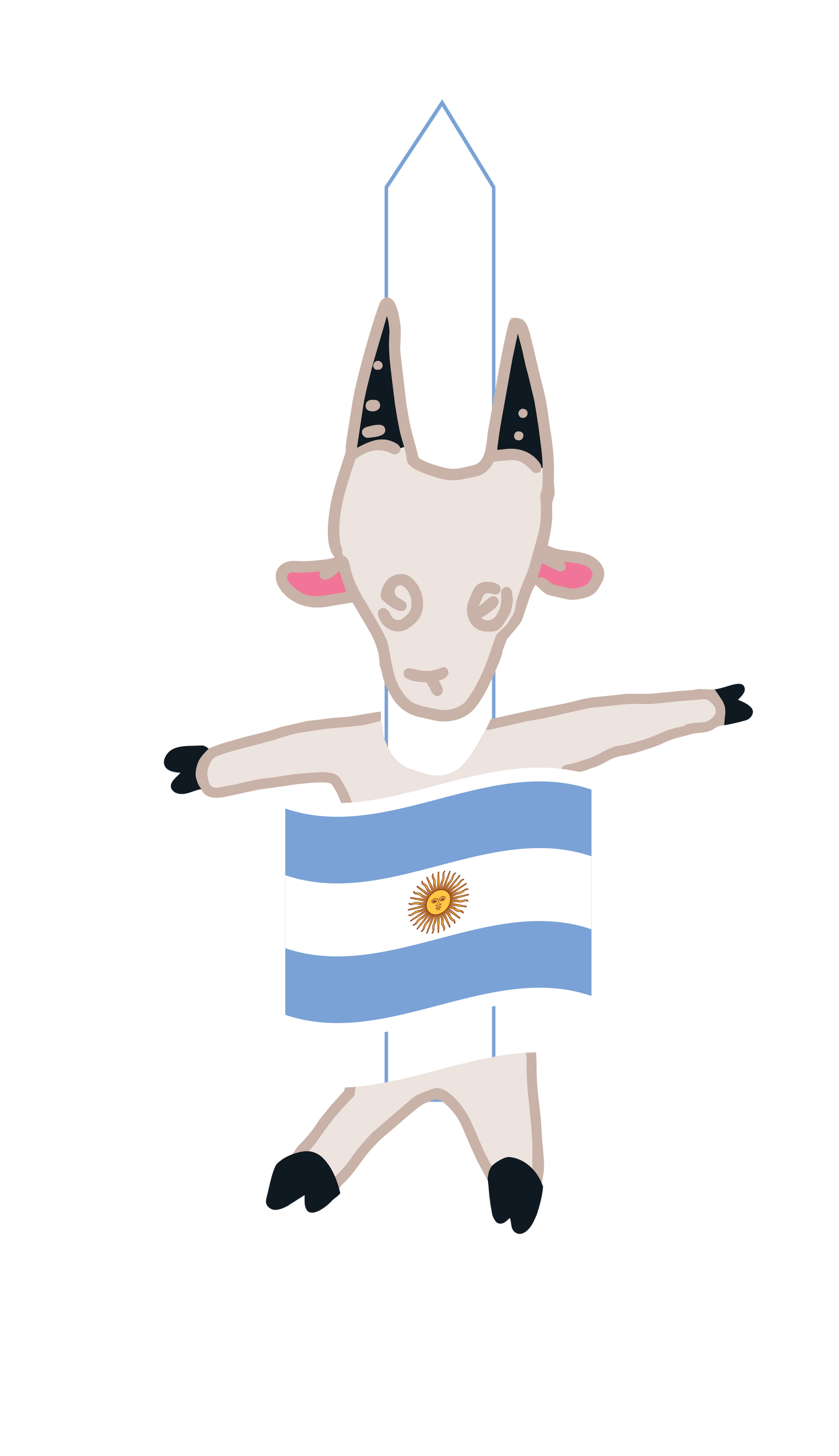Door Hang World Cup - Argentina