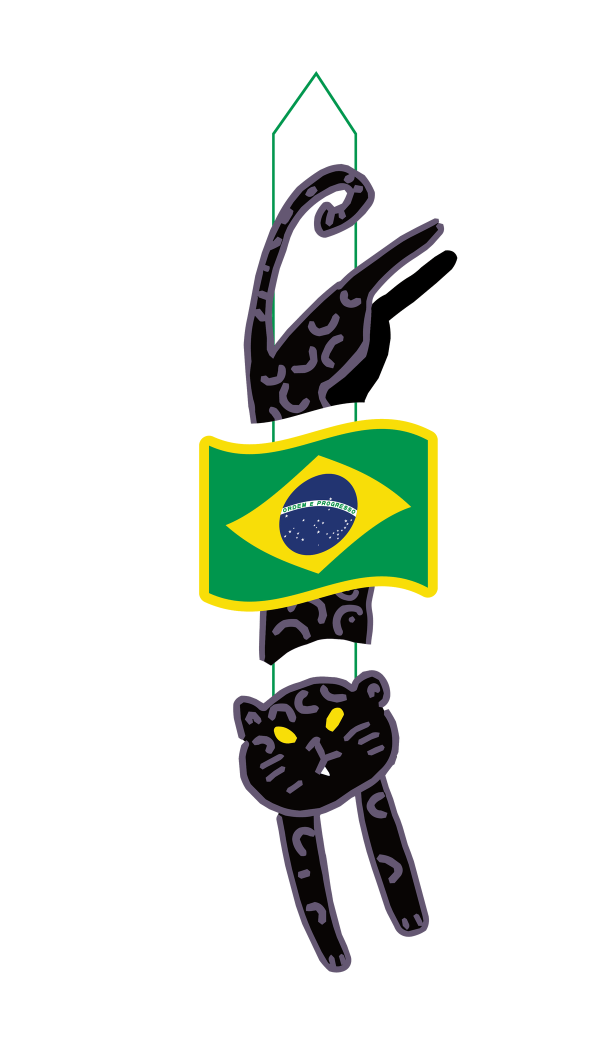 Door Hang World Cup - Brazil