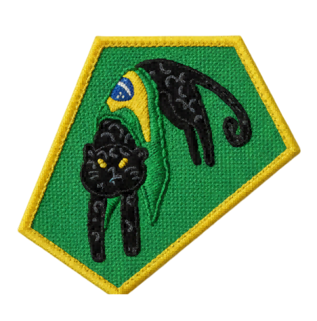 World Cup Embroidered Patch - Brazil