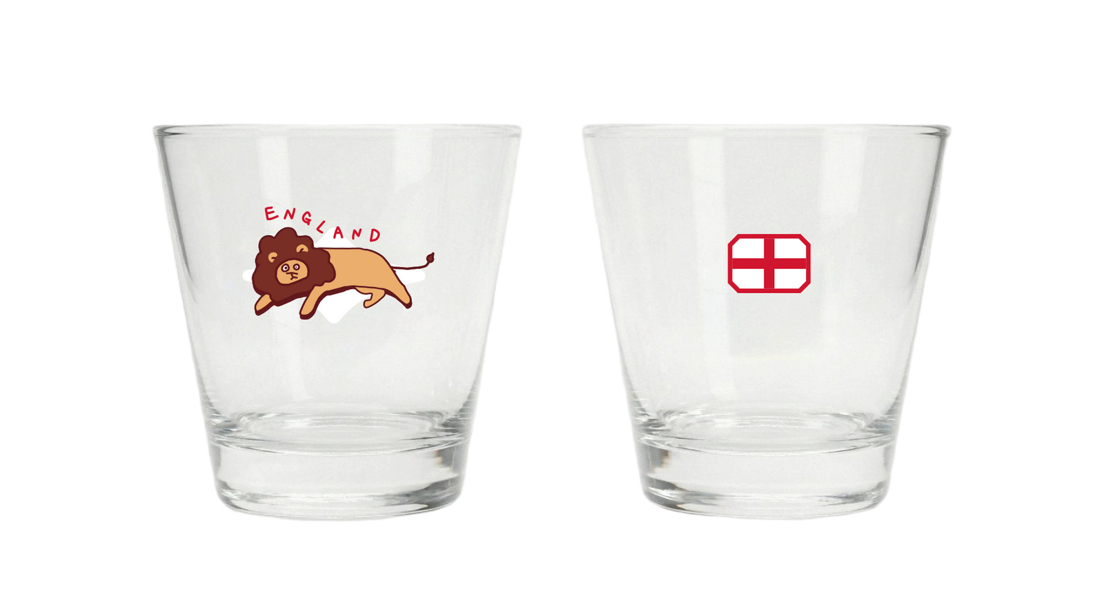 World Cup Glass Cup - England