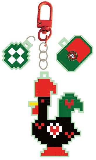 World Cup Keychain - Portugal