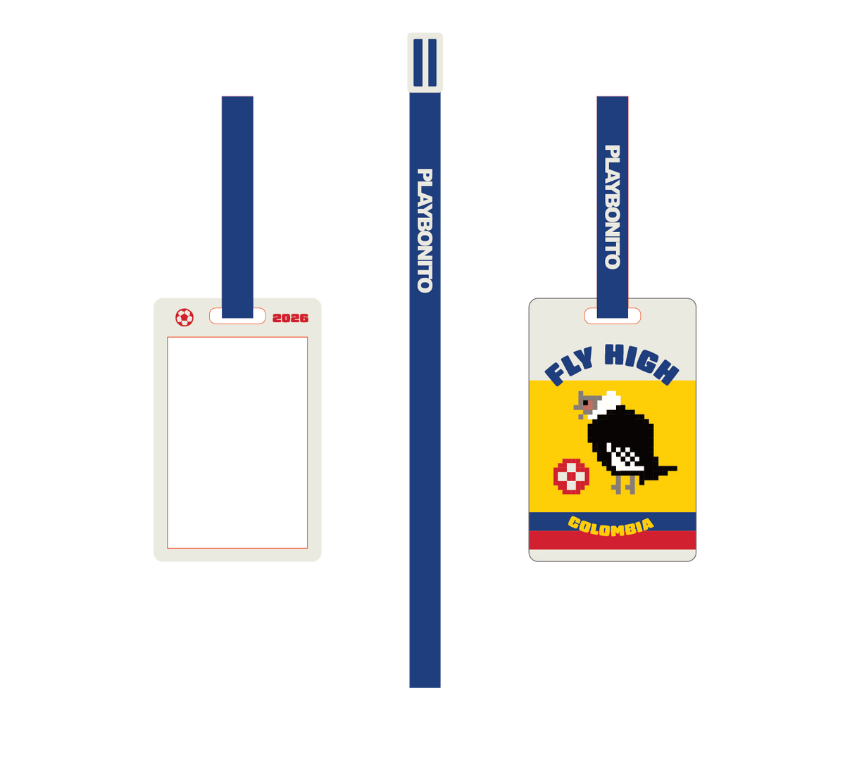 World Cup Colombia Luggage Tag