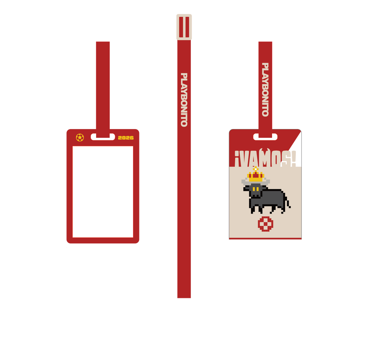 World Cup Spain Luggage Tag