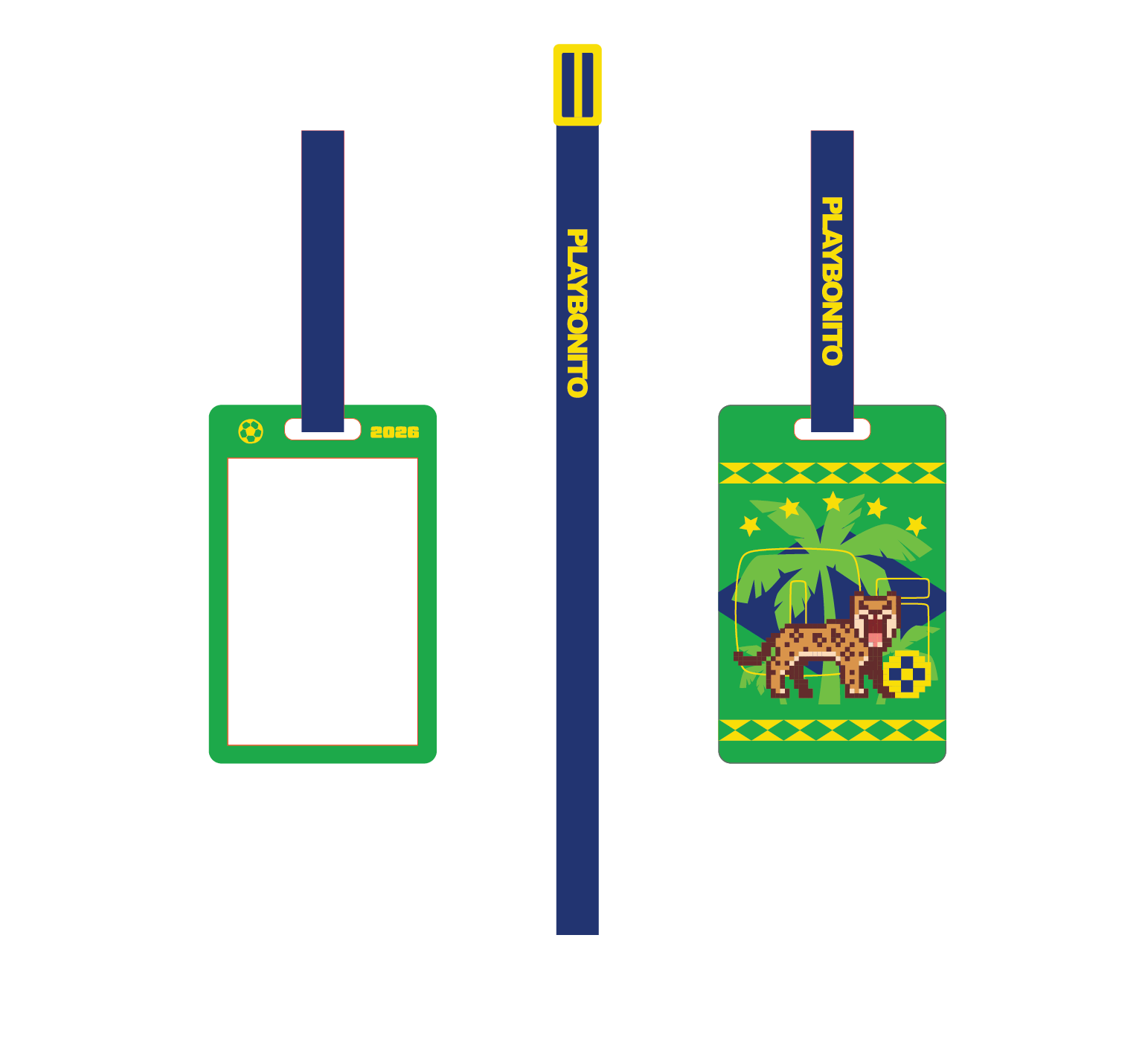 World Cup Brazil Luggage Tag