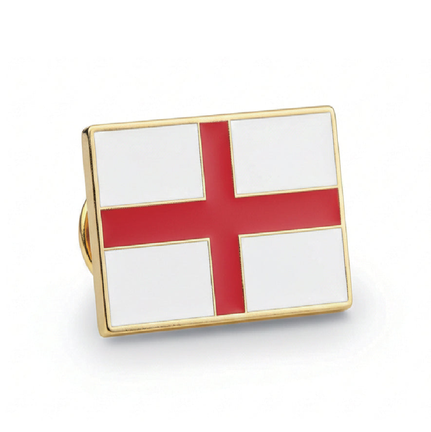 World Cup Flag Metal Badge - England