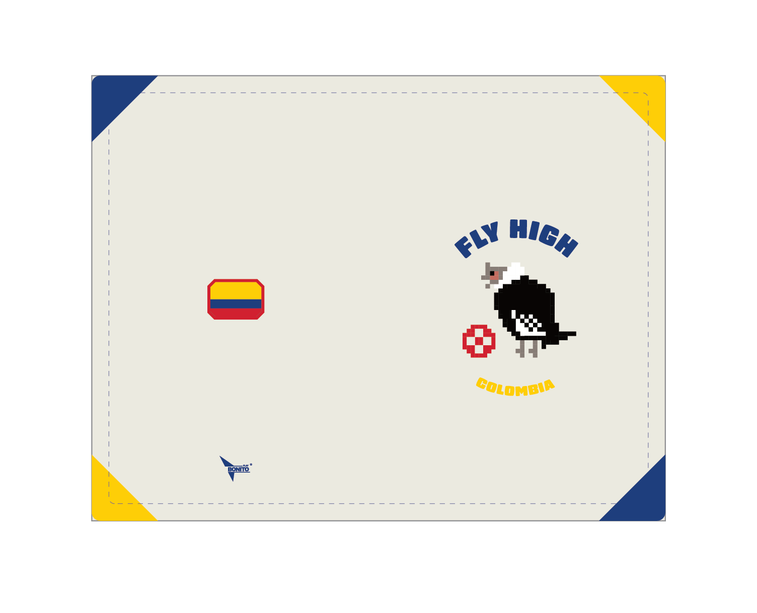 World Cup Colombia Passport Holder