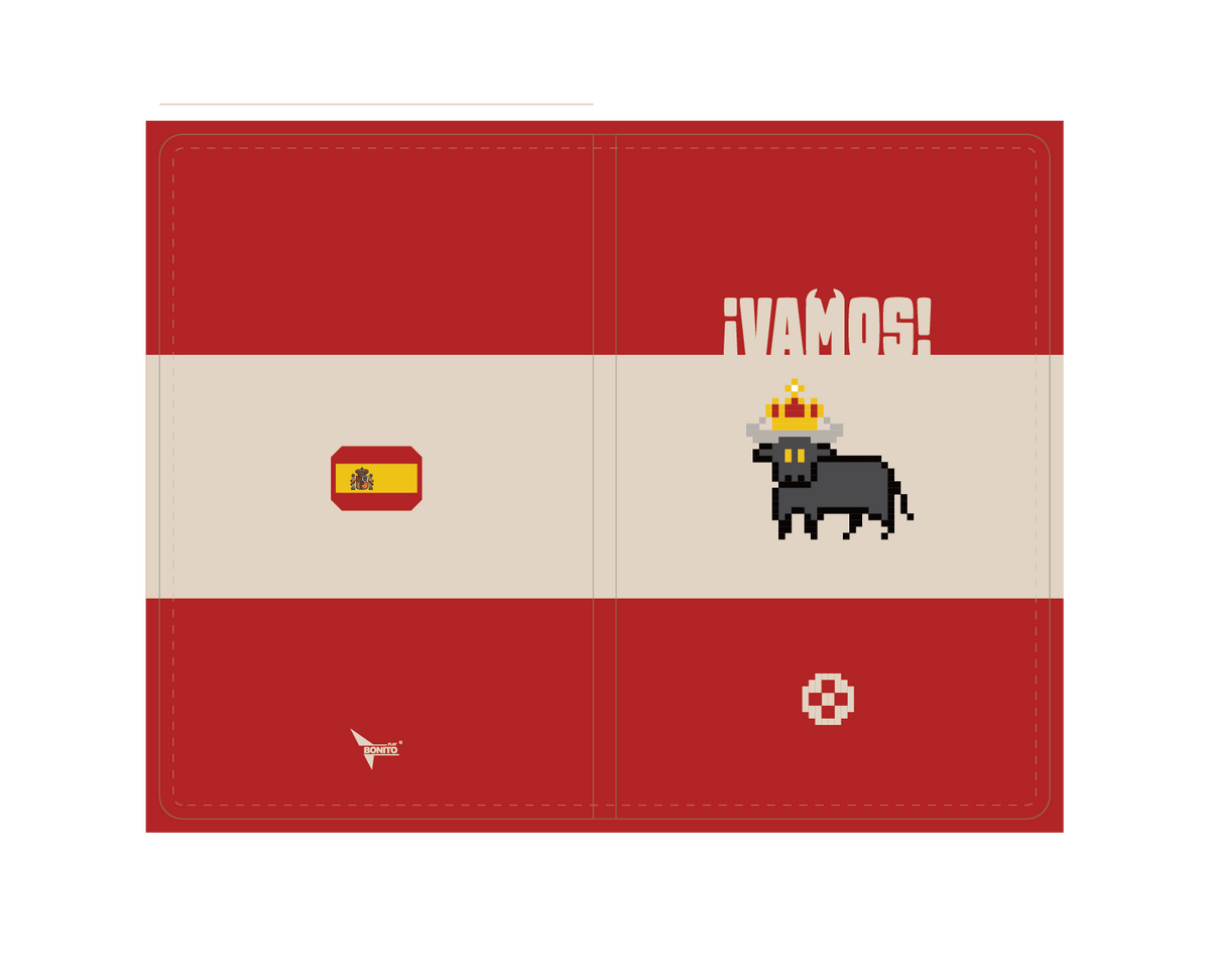 World Cup Spain Passport Holder