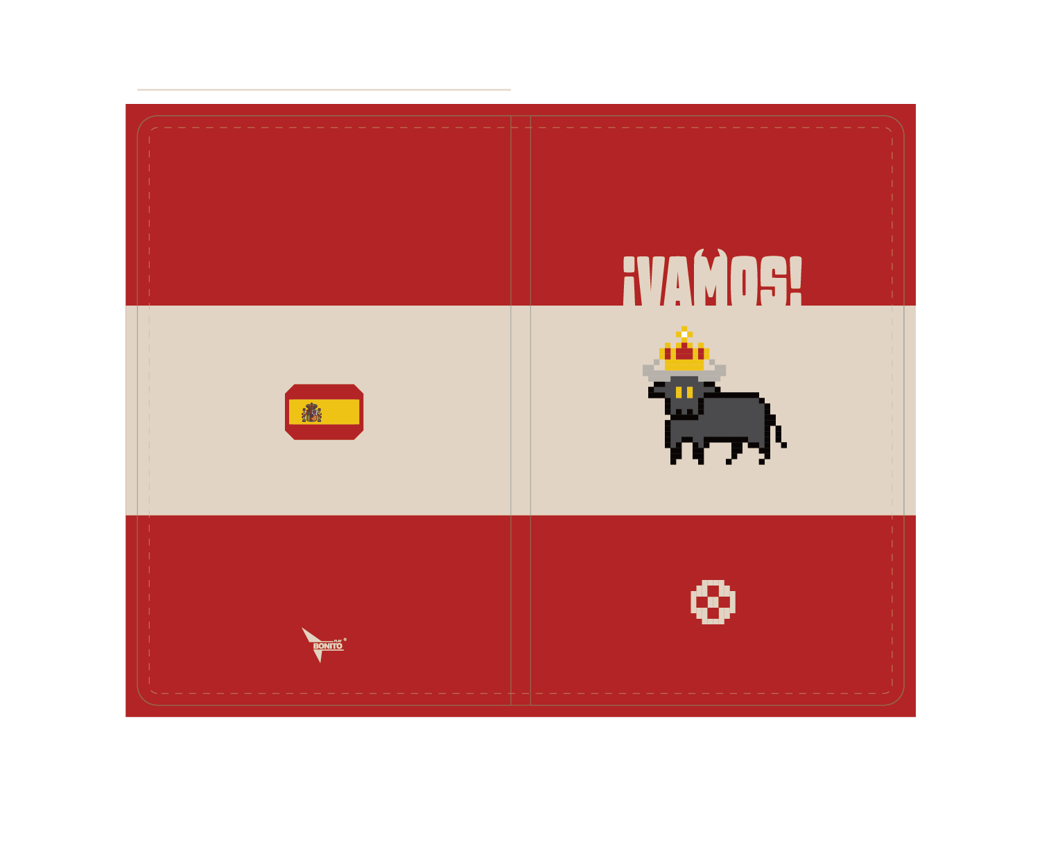 World Cup Spain Passport Holder