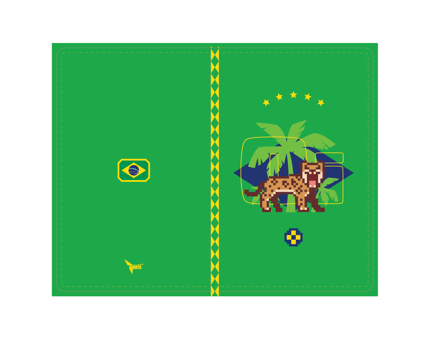 World Cup Brazil Passport Holder