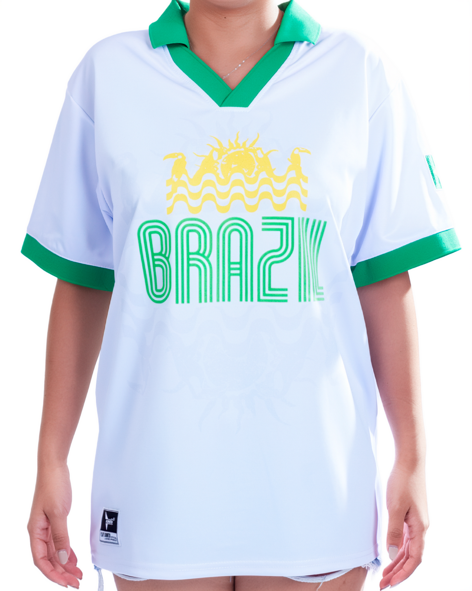 PLAY BONITO The World Reimagined Polo Jersey - Brazil