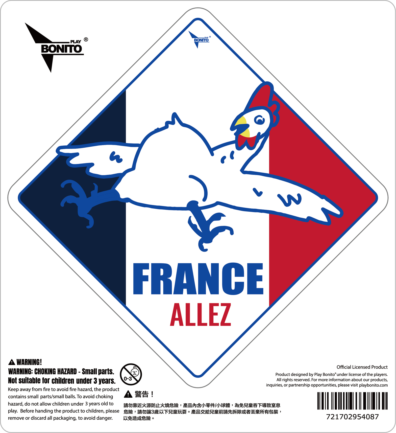 World Cup Car Stickers - France