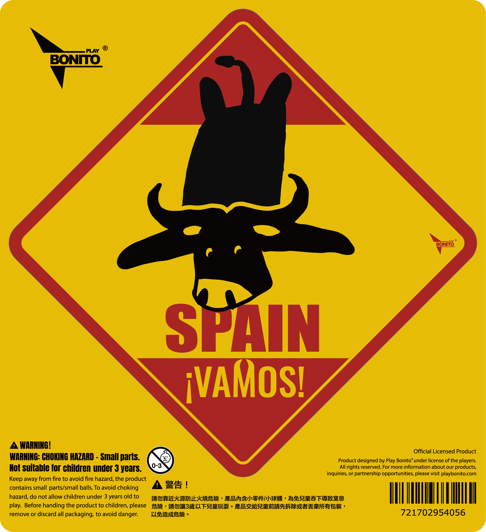 World Cup Car Stickers - Spain