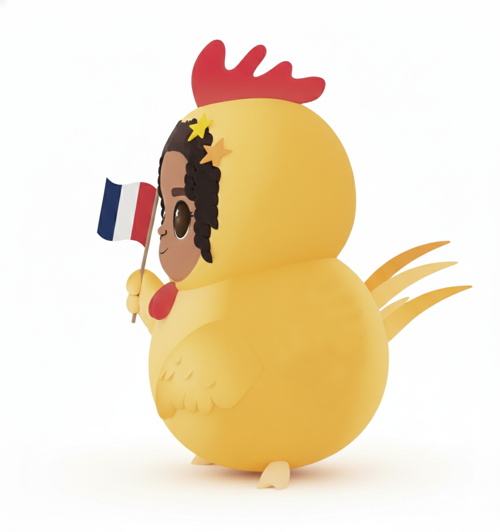 World Cup Yoro Figurine - France